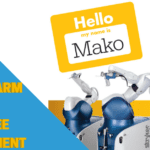 mako robotic arm used for total knee replacement surgery